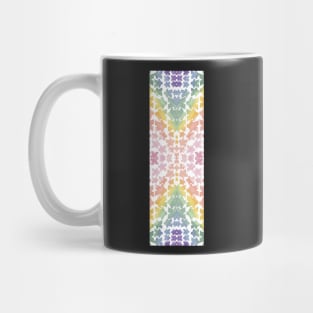 Tie Dye Rainbow Meeple Party Mug